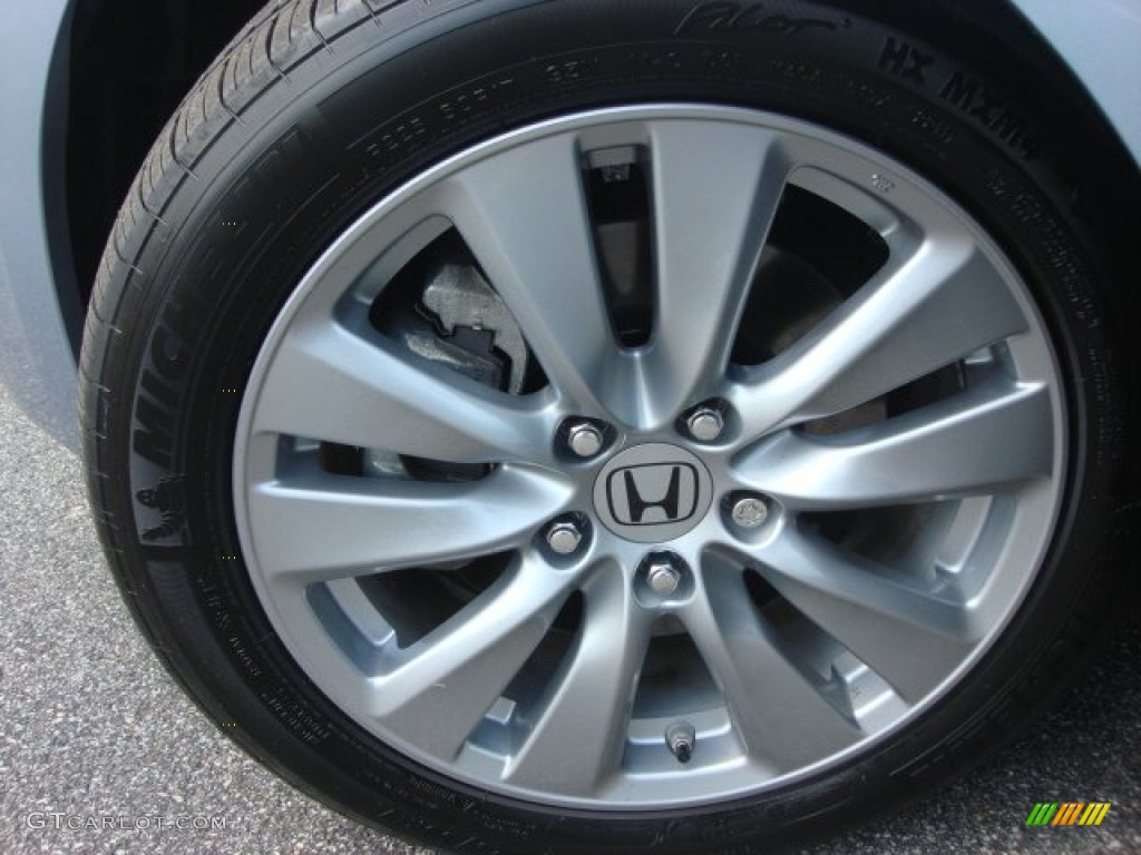 2011 Accord EX-L Sedan - Celestial Blue Metallic / Gray photo #22