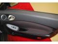 NISMO Black/Red Cloth 2010 Nissan 370Z NISMO Coupe Door Panel