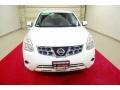 2011 Pearl White Nissan Rogue SV AWD  photo #2