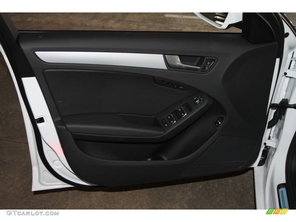 2013 A4 2.0T quattro Sedan - Ibis White / Black photo #10