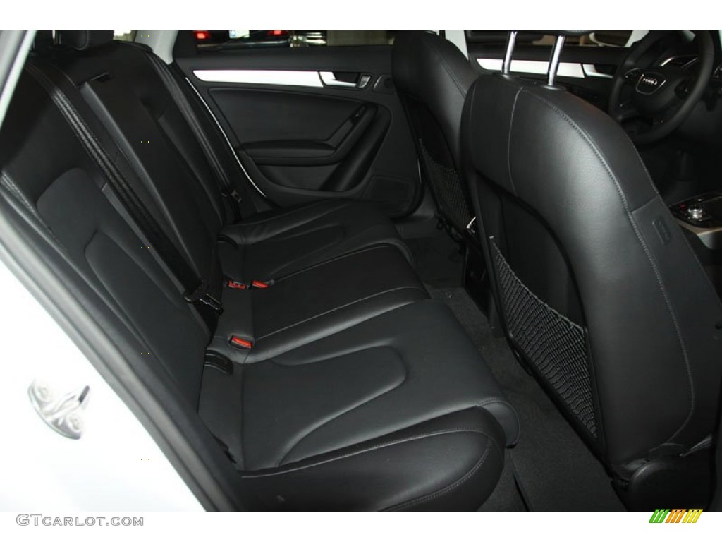 2013 A4 2.0T quattro Sedan - Ibis White / Black photo #22