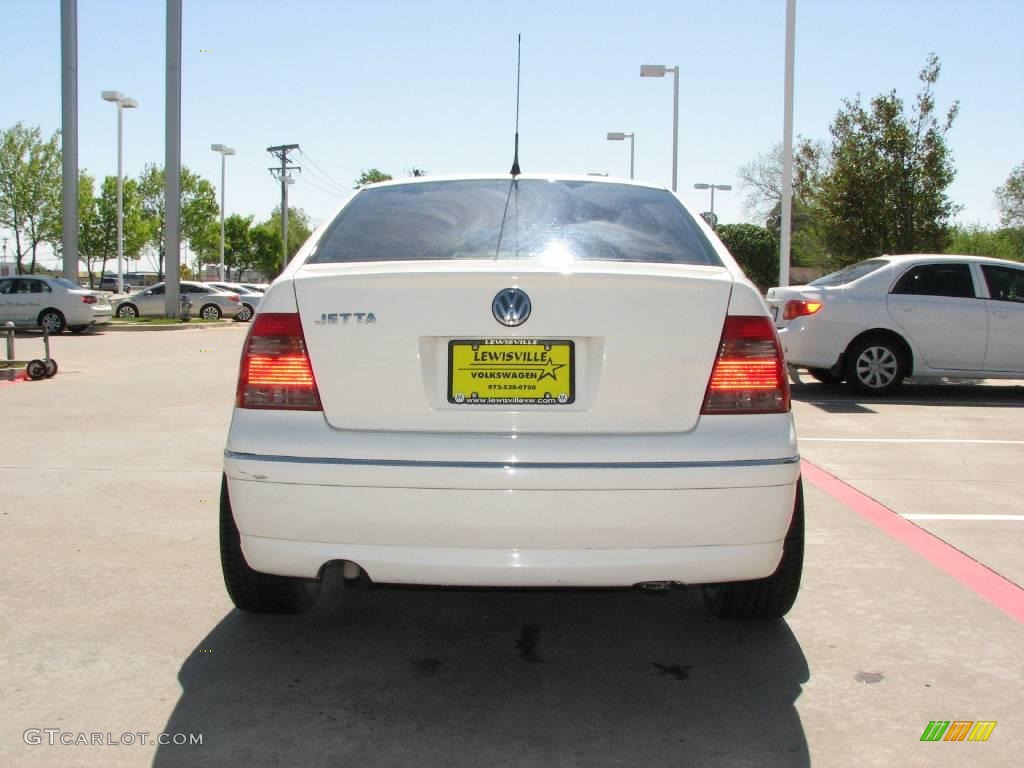 2004 Jetta GLS Sedan - Campanella White / Beige photo #4