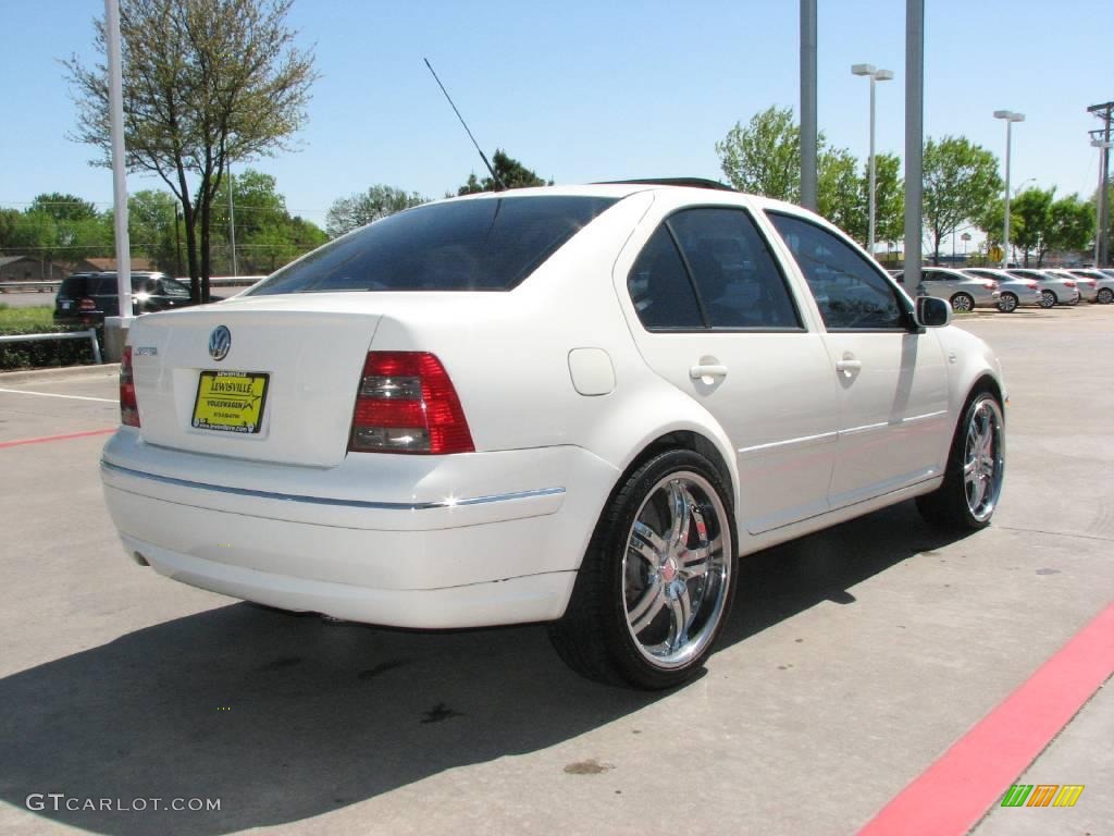 2004 Jetta GLS Sedan - Campanella White / Beige photo #5