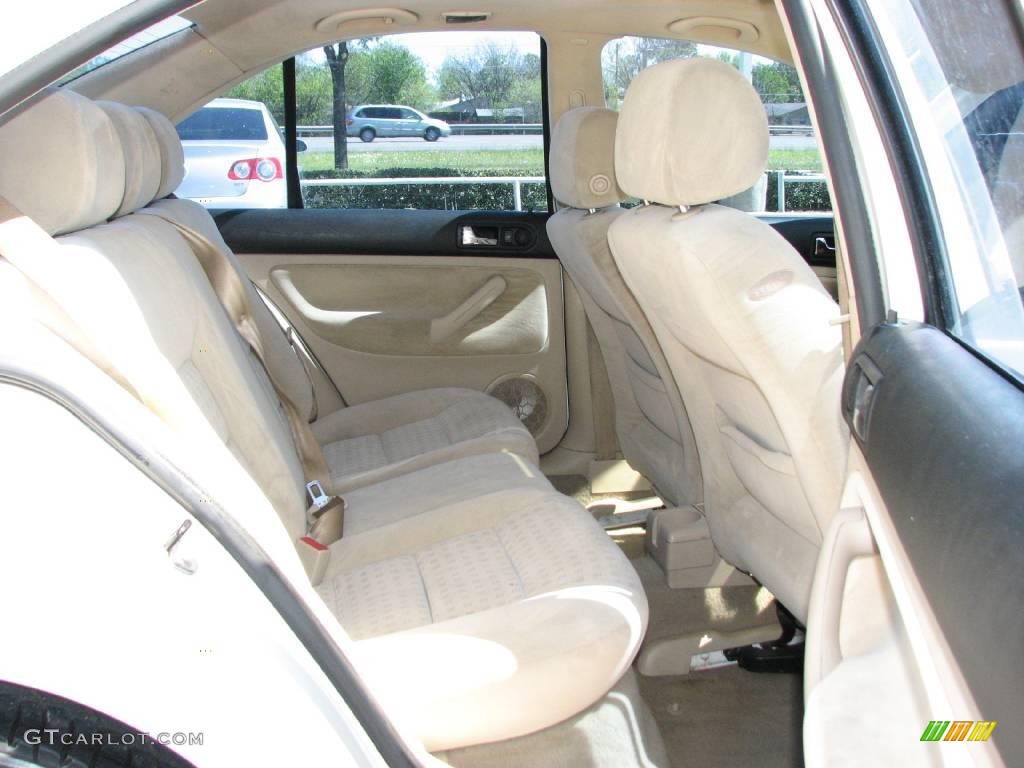 2004 Jetta GLS Sedan - Campanella White / Beige photo #11