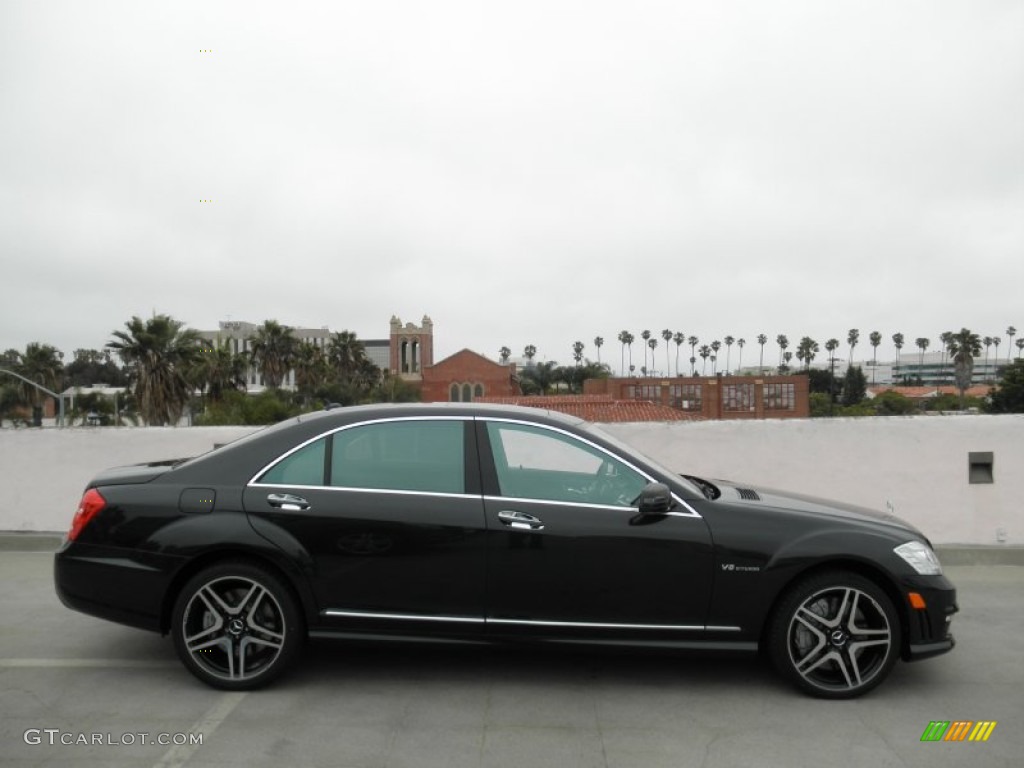 Magnetite Black Metallic 2012 Mercedes-Benz S 63 AMG Sedan Exterior Photo #66498057