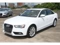 Ibis White - A4 2.0T quattro Sedan Photo No. 3