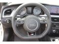 Black 2013 Audi S5 3.0 TFSI quattro Convertible Steering Wheel