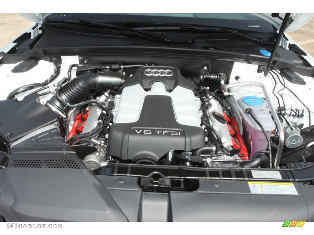 2013 Audi S5 3.0 TFSI quattro Convertible 3.0 Liter FSI Supercharged DOHC 24-Valve VVT V6 Engine Photo #66499647