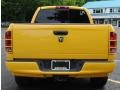 2005 Solar Yellow Dodge Ram 1500 SLT Rumble Bee Regular Cab 4x4  photo #4