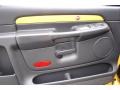 Dark Slate Gray 2005 Dodge Ram 1500 SLT Rumble Bee Regular Cab 4x4 Door Panel
