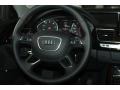 2012 Audi A8 Black Interior Steering Wheel Photo