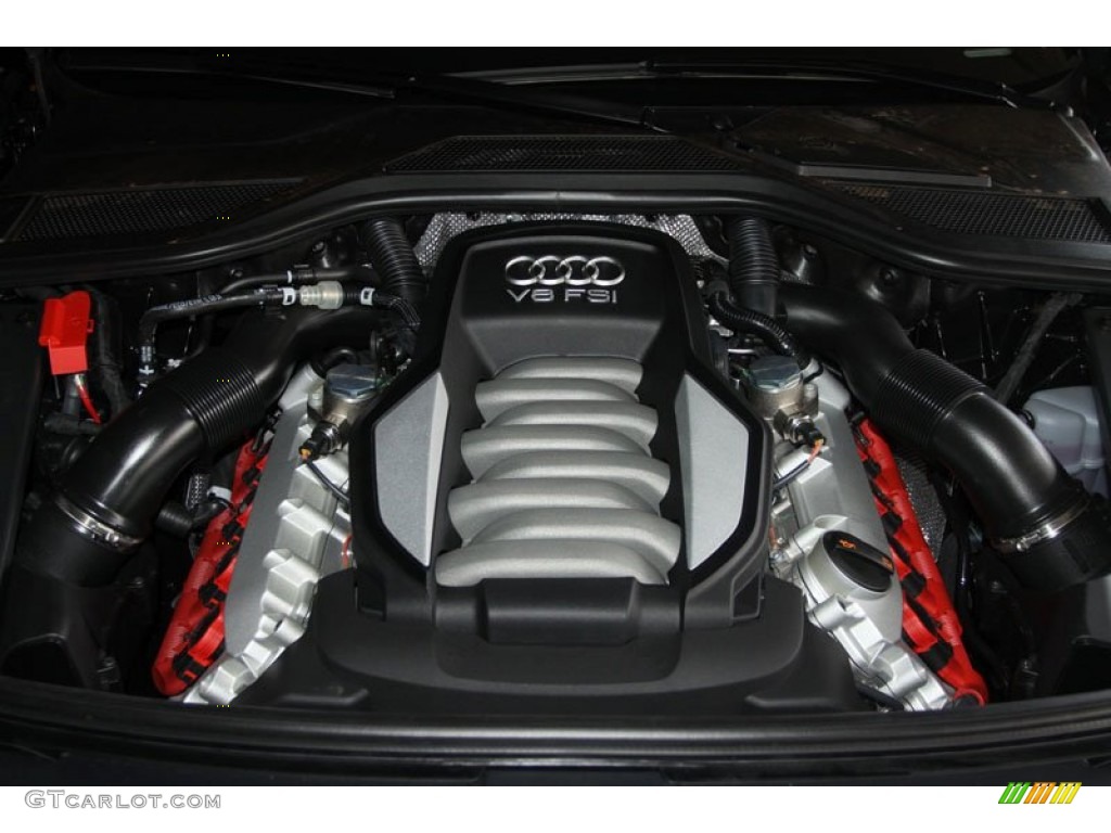 2012 Audi A8 L 4.2 quattro 4.2 Liter FSI DOHC 32-Valve VVT V8 Engine Photo #66500421