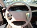 Beige 1994 Cadillac Seville STS Steering Wheel