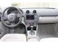 2012 Audi A3 Light Gray Interior Dashboard Photo