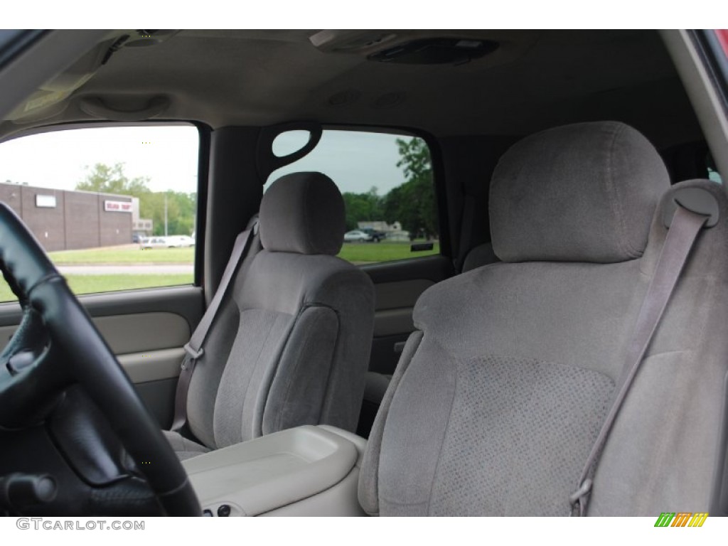 2001 Tahoe LS 4x4 - Redfire Metallic / Graphite/Medium Gray photo #14