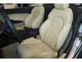 2012 Audi R8 Luxor Beige Interior Front Seat Photo
