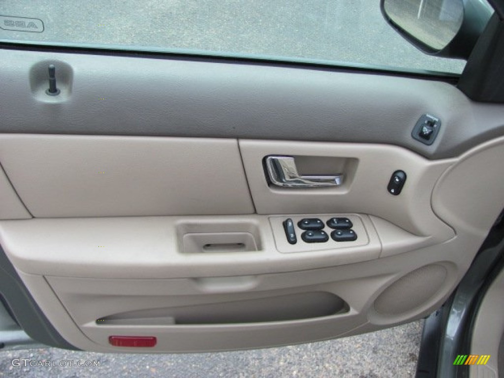 2002 Ford Taurus SES Medium Parchment Door Panel Photo #66501033