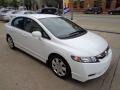 Taffeta White - Civic LX Sedan Photo No. 3