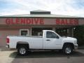 2009 Summit White Chevrolet Silverado 2500HD Work Truck Regular Cab  photo #3