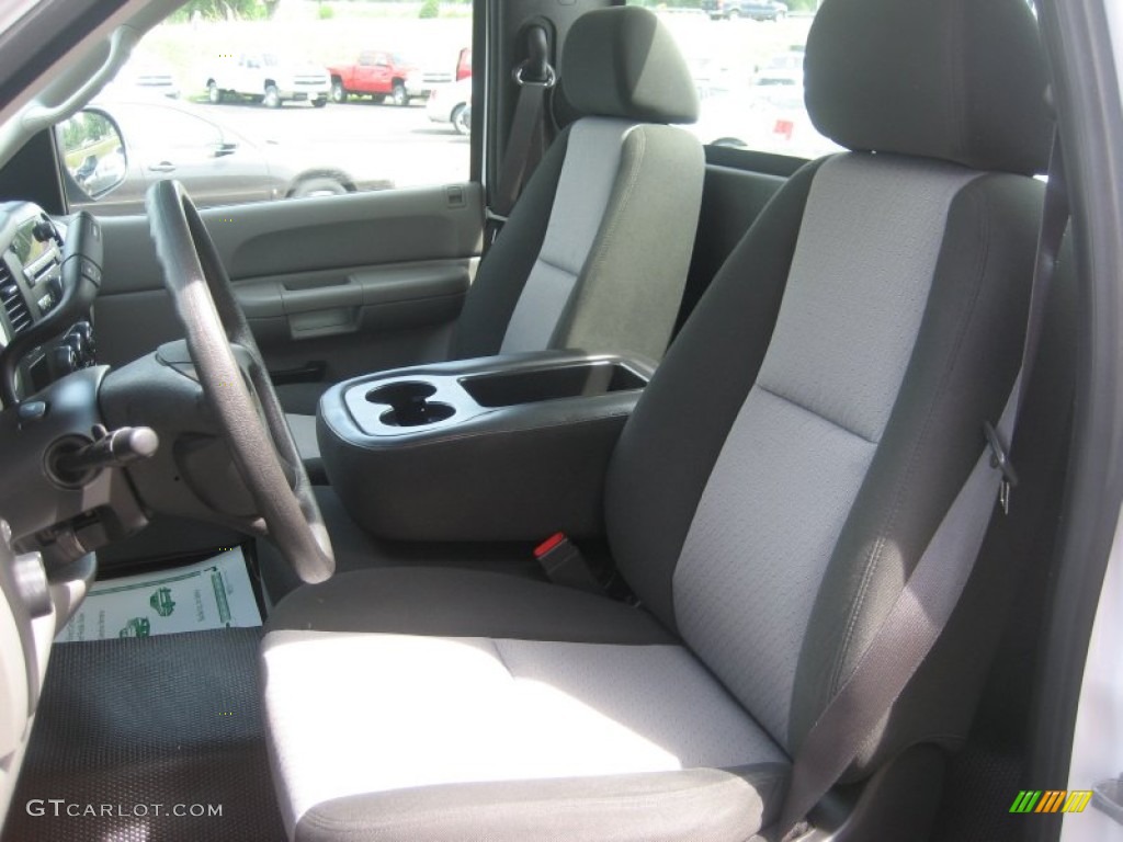 2009 Silverado 2500HD Work Truck Regular Cab - Summit White / Dark Titanium photo #8