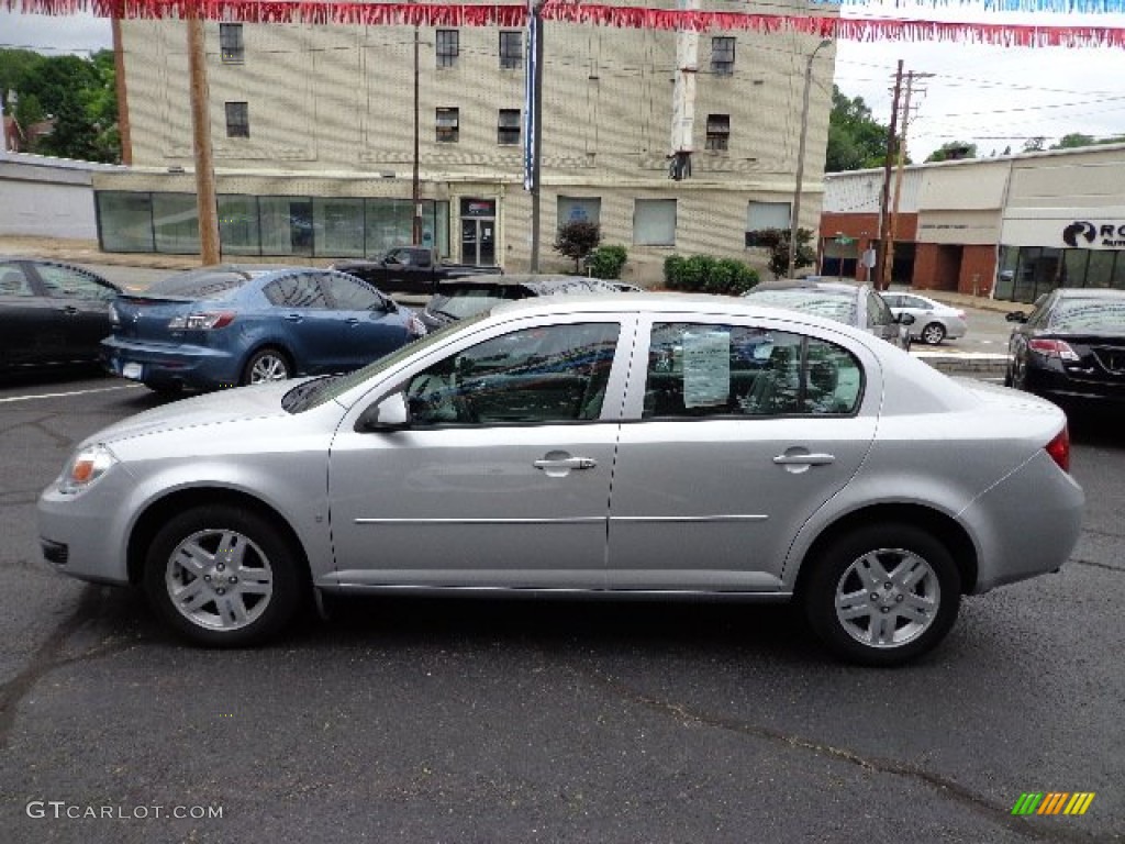 2006 Cobalt LT Sedan - Ultra Silver Metallic / Gray photo #2