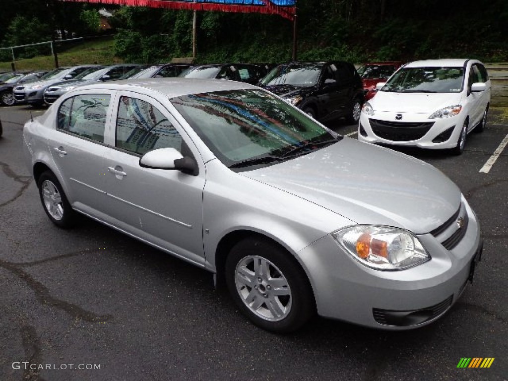 2006 Cobalt LT Sedan - Ultra Silver Metallic / Gray photo #7