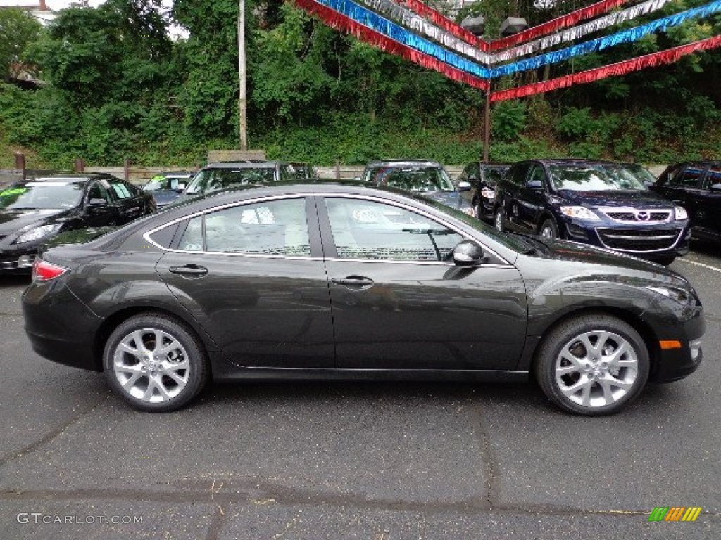 Polished Slate 2013 Mazda MAZDA6 i Grand Touring Sedan Exterior Photo #66502320