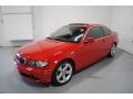 2004 Electric Red BMW 3 Series 325i Coupe  photo #6