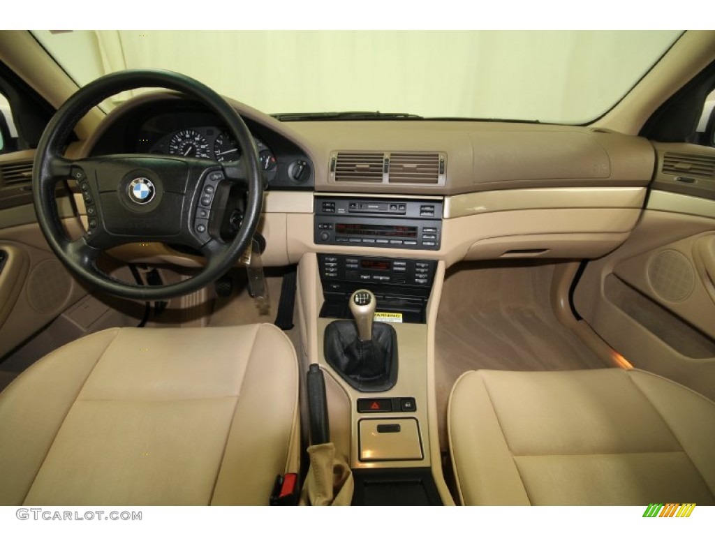 2000 BMW 5 Series 528i Sedan Sand Dashboard Photo #66502614