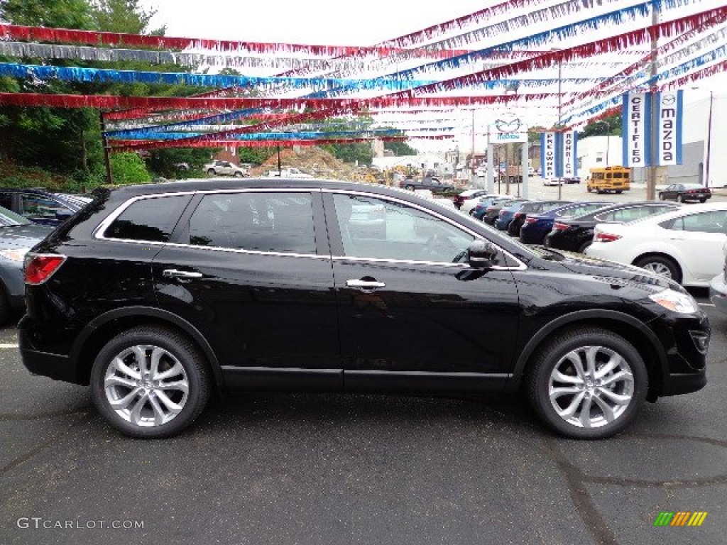 2012 CX-9 Grand Touring AWD - Brilliant Black / Black photo #6