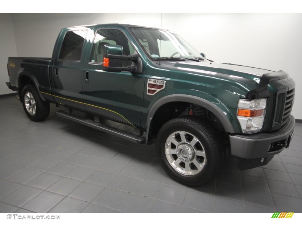 Forest Green Metallic Ford F250 Super Duty