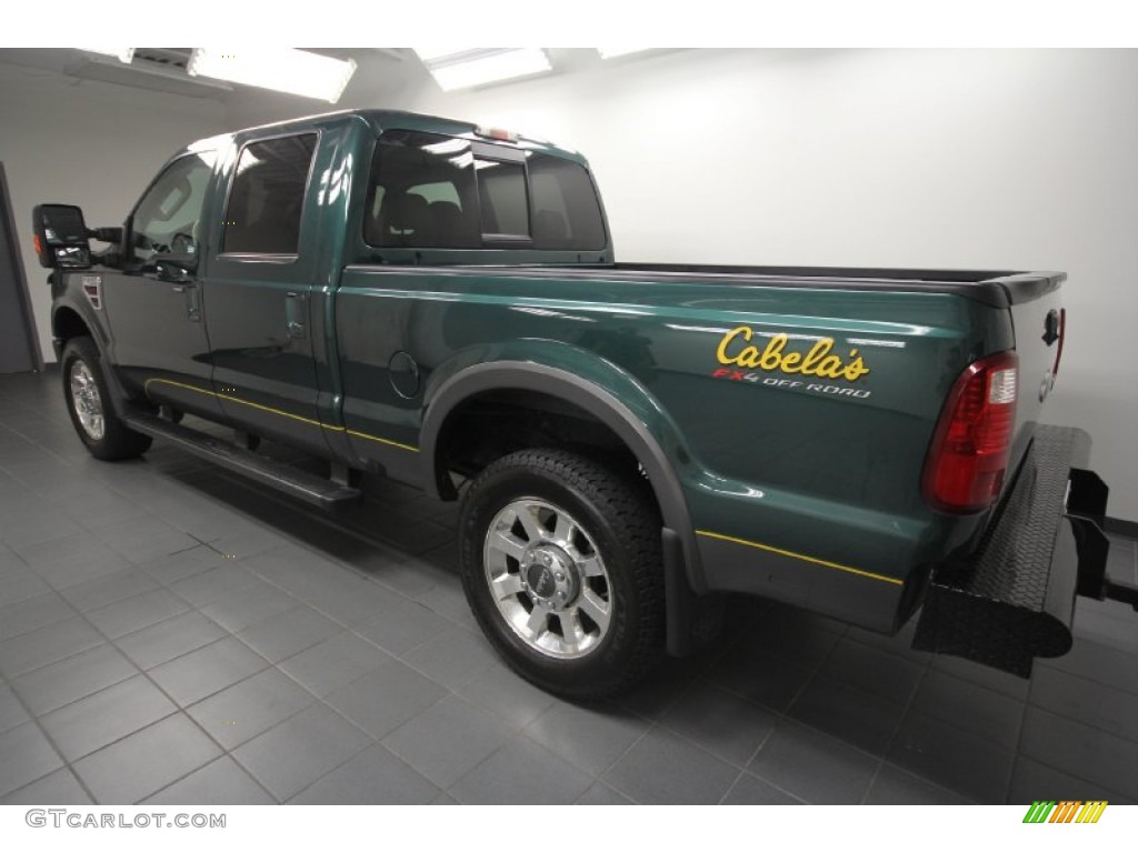 Forest Green Metallic 2009 Ford F250 Super Duty Cabelas Edition Crew Cab 4x4 Exterior Photo #66503640