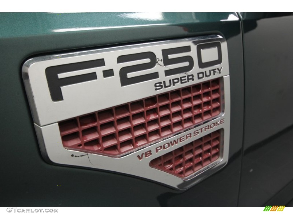 2009 F250 Super Duty Cabelas Edition Crew Cab 4x4 - Forest Green Metallic / Medium Stone/Dark Rust photo #47