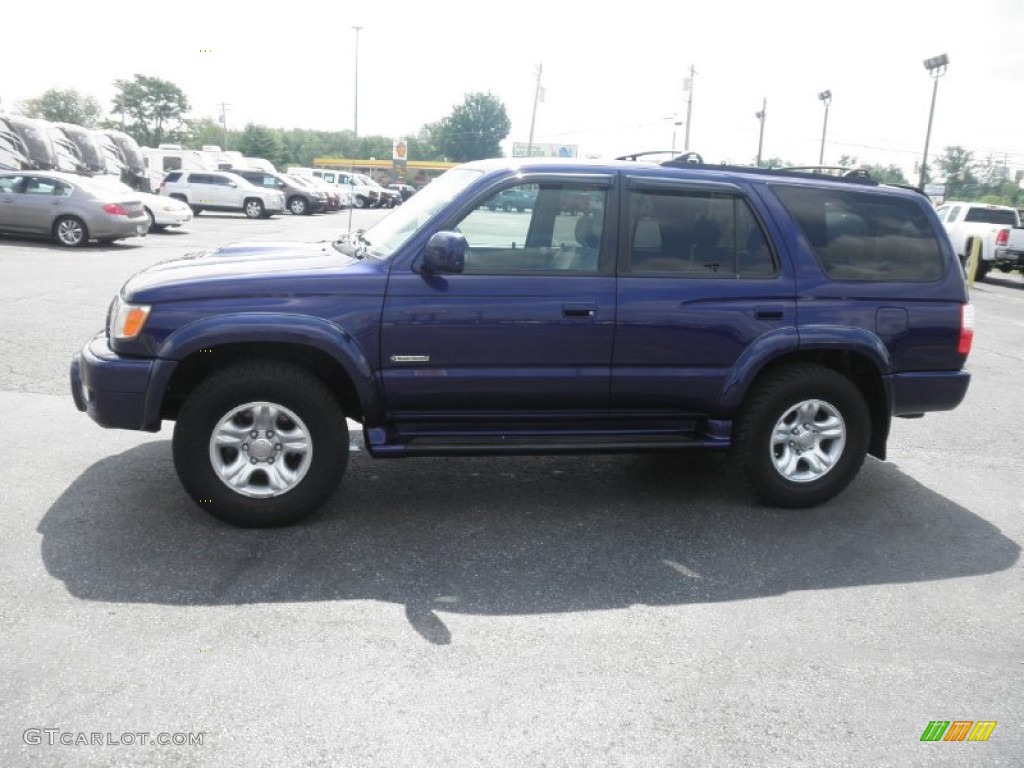 2002 4Runner Sport Edition 4x4 - Stellar Blue Pearl / Gray photo #4