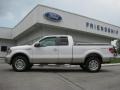 Oxford White 2009 Ford F150 Lariat SuperCab 4x4