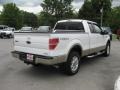 Oxford White - F150 Lariat SuperCab 4x4 Photo No. 6