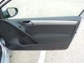 2012 Volkswagen Golf Titan Black Interior Door Panel Photo