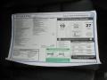  2012 Golf R 2 Door 4Motion Window Sticker