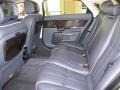 2012 Jaguar XJ Navy/Ivory Interior Rear Seat Photo