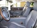 2012 Jaguar XJ Navy/Ivory Interior Front Seat Photo