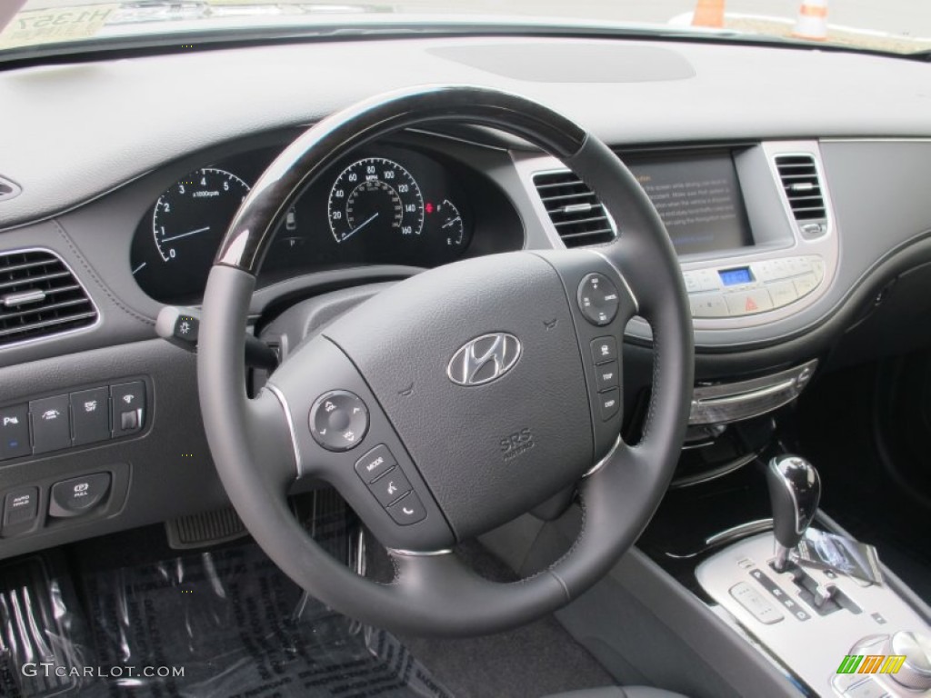 2012 Hyundai Genesis 4.6 Sedan Steering Wheel Photos