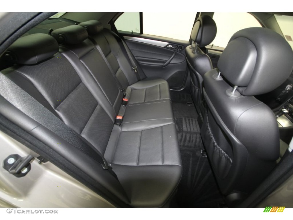 Black Interior 2006 Mercedes-Benz C 230 Sport Photo #66508470