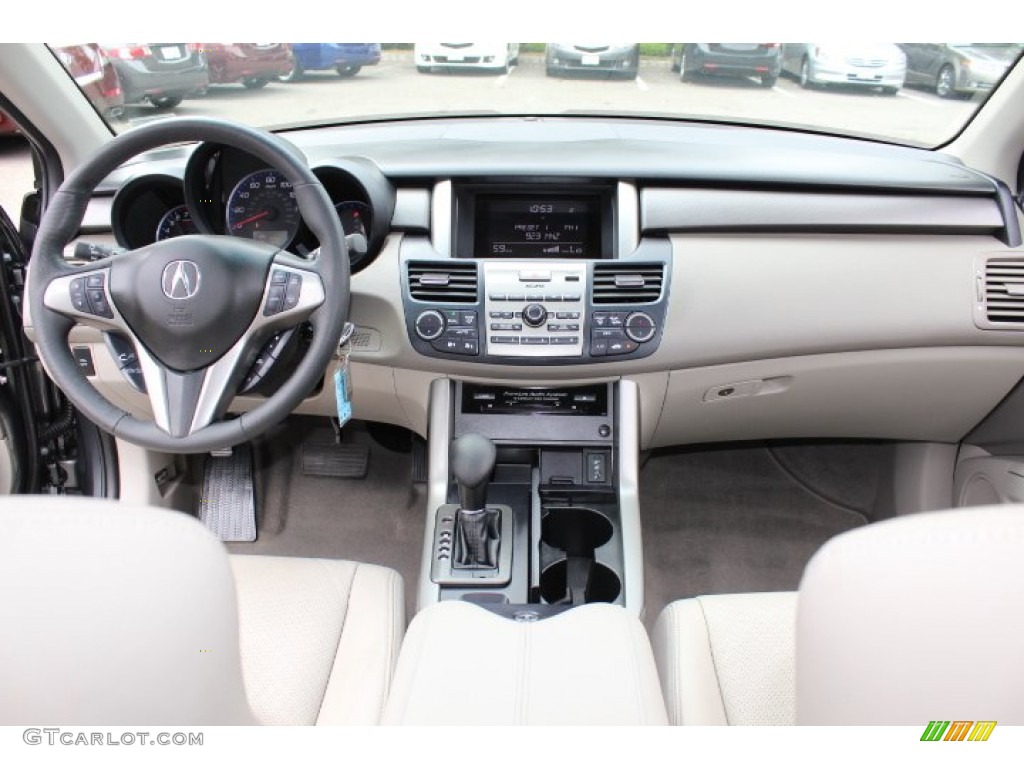 2010 Acura RDX SH-AWD Taupe Dashboard Photo #66509646