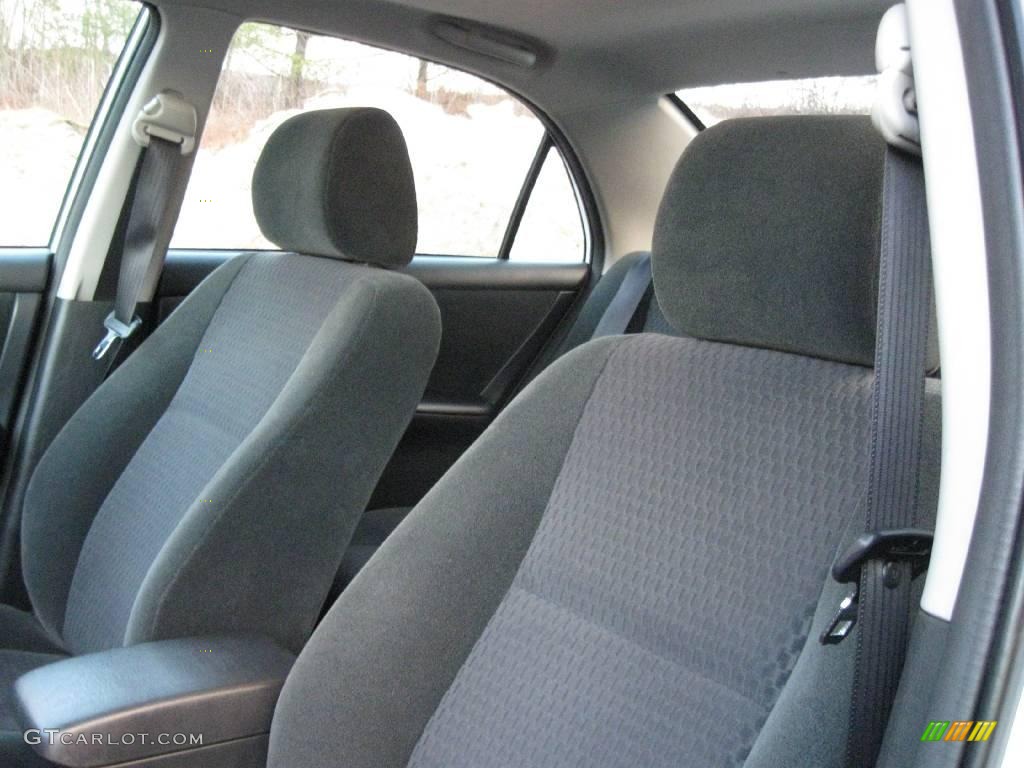 2008 Corolla S - Super White / Dark Charcoal photo #4
