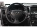 2008 Infiniti EX Graphite Interior Steering Wheel Photo