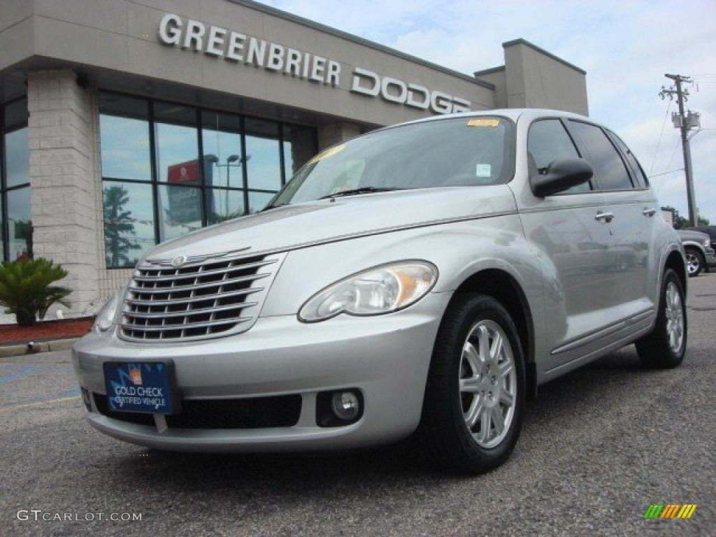 2007 PT Cruiser Limited - Bright Silver Metallic / Pastel Slate Gray photo #1