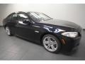 Carbon Black Metallic 2012 BMW 5 Series 550i Sedan