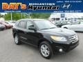 2012 Twilight Black Hyundai Santa Fe SE V6 AWD  photo #1