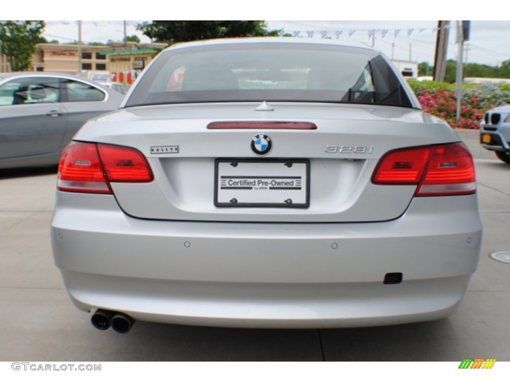 2009 3 Series 328i Convertible - Titanium Silver Metallic / Black photo #5