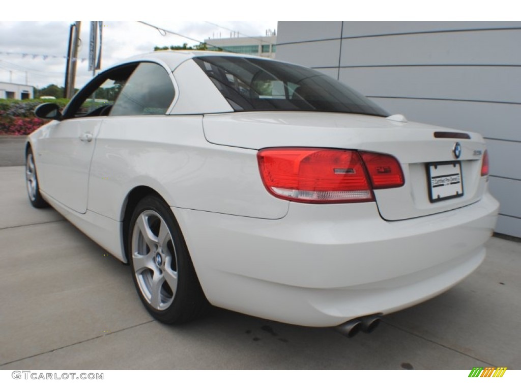 2009 3 Series 328i Convertible - Alpine White / Saddle Brown Dakota Leather photo #4